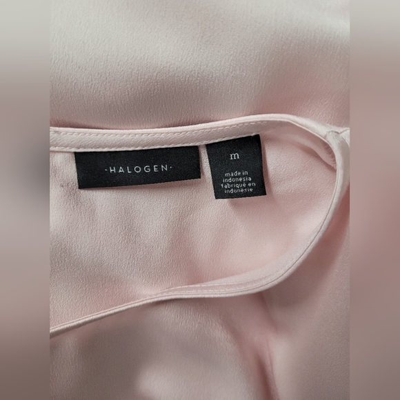 Halogen M Pink Shimmering Top Like New Condition - Picture 3 of 4